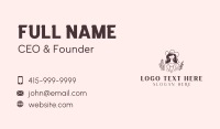 Cowgirl Woman Fashion Business Card