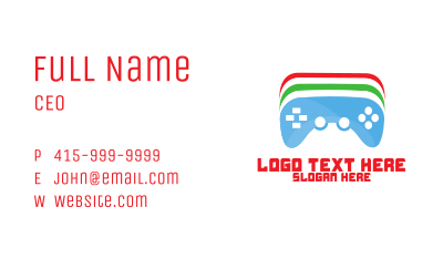 Color Games Business Card
