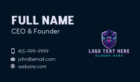 Magical Gaming Wizard Business Card