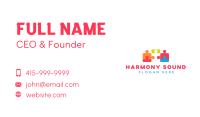 People Puzzle Organization Business Card