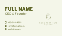 Natural Eco Face Business Card