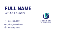 Modern House Letter L Business Card Image Preview