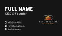 Pennsylvania Hall Building Business Card Design