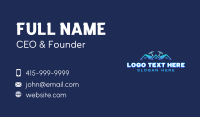 Roof Hammer Contractor Business Card