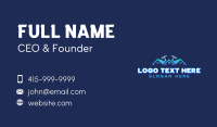 Roof Hammer Contractor Business Card Design