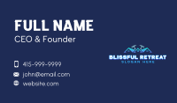 Roof Hammer Contractor Business Card