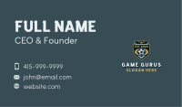 Soccer League Tournament Business Card