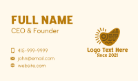 Mayan-pattern Business Card example 4