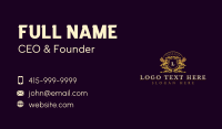 Luxury Pegasus Crest Business Card