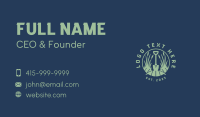 Lawn Shovel Gardening Business Card