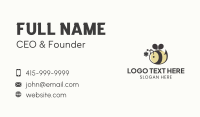 Cute Bee Flower Business Card