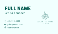 Green Liberty Angel  Business Card