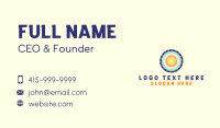 Summer Tropical Beach Business Card