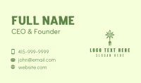 Vegan Fork Restaurant Business Card