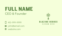 Vegan Fork Restaurant Business Card Image Preview