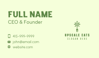 Vegan Fork Restaurant Business Card Image Preview