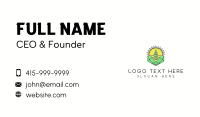 Farm Field Agriculture Business Card Design