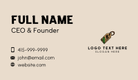 Coffee Plant Tag Business Card