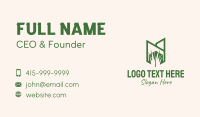 Yard Work Business Card example 1