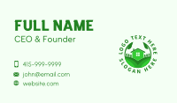 House Landscaping Leaf Business Card