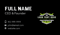 Lawn Yard Landscaping Business Card