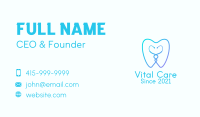 Dental Clinic Outline  Business Card Image Preview