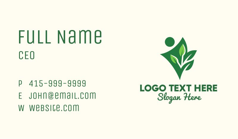 Advocacy Business Card example 3