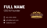 House Realty Roof Business Card