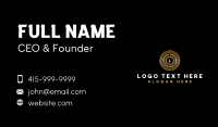 Crypto Digital Coin Business Card Design