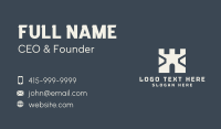 White Castle Entrance Business Card Design