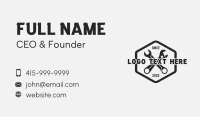 Repair Business Card example 2