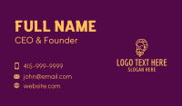 Strategist Business Card example 2