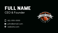 Basketball Hoops Sports Business Card