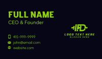 Weights Business Card example 4