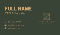 Concierge Business Card example 4