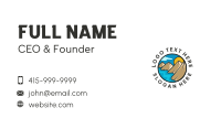 Nature Mountain River Business Card