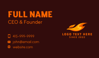 Mythical Fire Bird Business Card