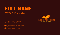 Mythical Fire Bird Business Card