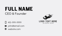 Fast Racing Sports Car  Business Card