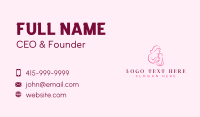 Mother Baby Breastfeed Business Card Design