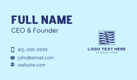 Blue Wave Business Business Card