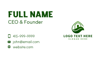 Green Leaf House Business Card Design