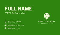 Tennis Ball Chat  Business Card