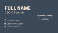 Novelty Shop Business Card example 3