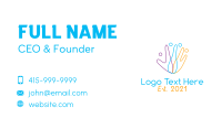 Happy Helping Hands Business Card