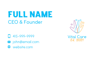 Happy Helping Hands Business Card Image Preview