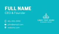 White Business Card example 3