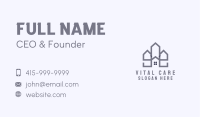 Residential Housing Realty Business Card