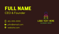 Clubbing Business Card example 3