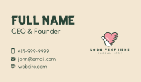 Hand Heart Care Business Card